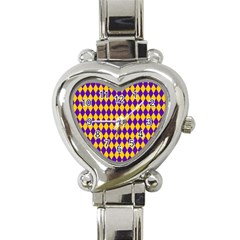 Real Jester Heart Italian Charm Watch by jumpercat