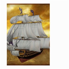 Pirate Ship Small Garden Flag (two Sides) by Sapixe