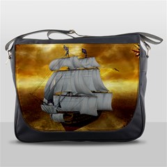 Pirate Ship Messenger Bags by Sapixe