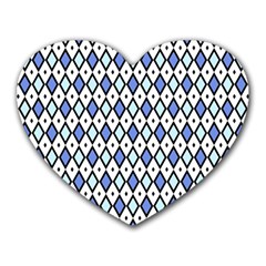 Blue Jess Heart Mousepads by jumpercat