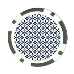 Blue Jess Poker Chip Card Guard (10 Pack) by jumpercat