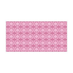 Pattern Pink Grid Pattern Yoga Headband by Sapixe