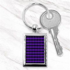 Jester Purple Key Chains (rectangle)  by jumpercat