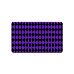 Jester Purple Magnet (name Card) by jumpercat