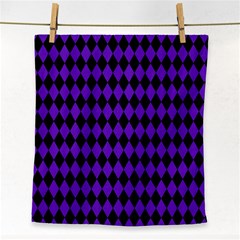 Jester Purple Face Towel by jumpercat