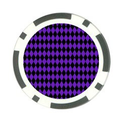 Jester Purple Poker Chip Card Guard (10 Pack) by jumpercat