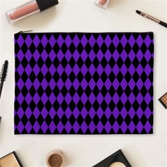 Jester Purple Cosmetic Bag (xl) by jumpercat