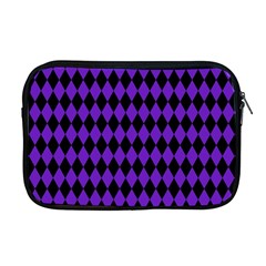 Jester Purple Apple Macbook Pro 17  Zipper Case by jumpercat