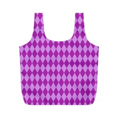 Pink Jess Full Print Recycle Bags (m)  by jumpercat