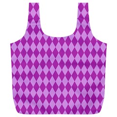 Pink Jess Full Print Recycle Bags (l)  by jumpercat