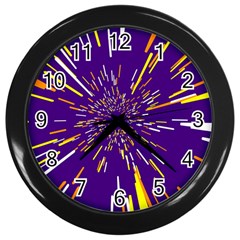 Space Trip 1 Wall Clocks (black) by jumpercat