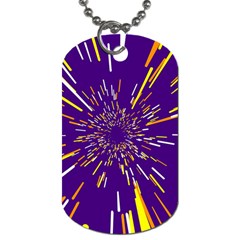 Space Trip 1 Dog Tag (one Side) by jumpercat