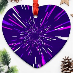 Space Trip 2 Ornament (heart) by jumpercat