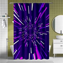 Space Trip 2 Shower Curtain 48  X 72  (small)  by jumpercat