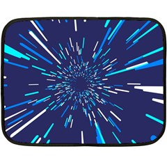 Space Trip 3 Fleece Blanket (mini) by jumpercat