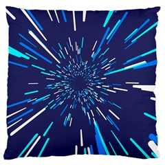 Space Trip 3 Large Cushion Case (one Side) by jumpercat