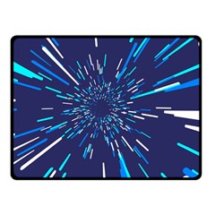 Space Trip 3 Double Sided Fleece Blanket (small)  by jumpercat