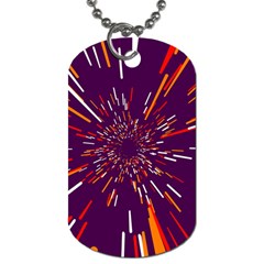 Space Trip 4 Dog Tag (one Side) by jumpercat