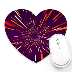 Space Trip 4 Heart Mousepads by jumpercat