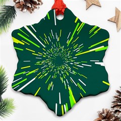 Space Trip 5 Ornament (snowflake) by jumpercat