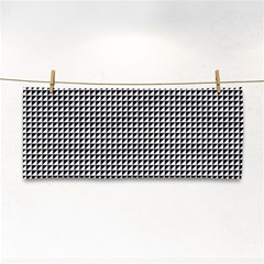 Triangulate Black And White Cosmetic Storage Cases by jumpercat