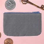 Triangulate Black And White Large Coin Purse Back