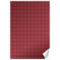 Red Triangulate Canvas 12  X 18   by jumpercat