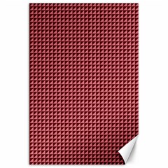 Red Triangulate Canvas 20  X 30   by jumpercat