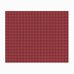 Red Triangulate Small Glasses Cloth (2-side) by jumpercat