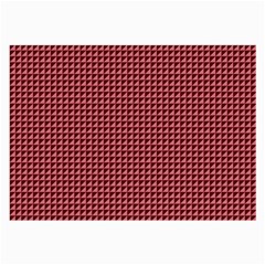 Red Triangulate Large Glasses Cloth by jumpercat