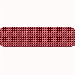 Red Triangulate Large Bar Mats by jumpercat