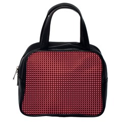 Red Triangulate Classic Handbags (one Side) by jumpercat