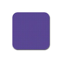 Purple Triangulate Rubber Square Coaster (4 Pack)  by jumpercat