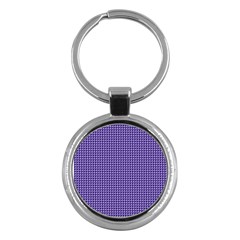 Purple Triangulate Key Chains (round)  by jumpercat