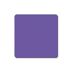 Purple Triangulate Square Magnet by jumpercat