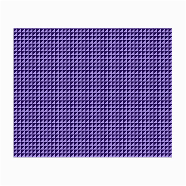 Purple Triangulate Small Glasses Cloth