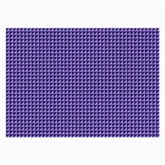 Purple Triangulate Large Glasses Cloth (2-side) by jumpercat