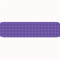 Purple Triangulate Large Bar Mats by jumpercat