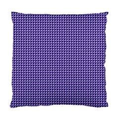 Purple Triangulate Standard Cushion Case (one Side) by jumpercat