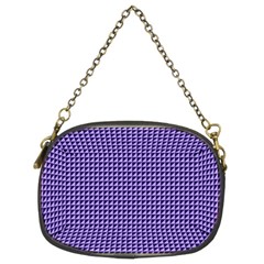 Purple Triangulate Chain Purses (two Sides)  by jumpercat