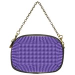 Purple Triangulate Chain Purses (Two Sides)  Front