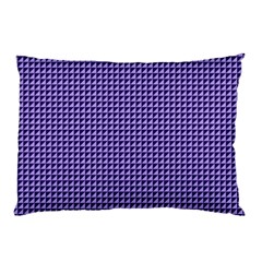 Purple Triangulate Pillow Case by jumpercat