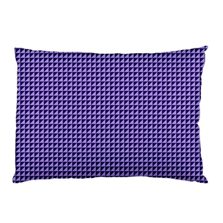 Purple Triangulate Pillow Case