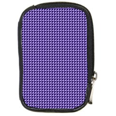 Purple Triangulate Compact Camera Cases by jumpercat