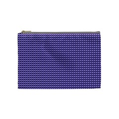 Purple Triangulate Cosmetic Bag (medium)  by jumpercat