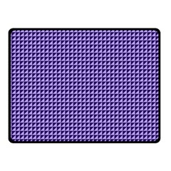 Purple Triangulate Fleece Blanket (small) by jumpercat