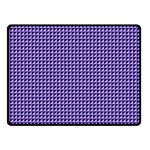 Purple Triangulate Fleece Blanket (Small) 50 x40  Blanket Front