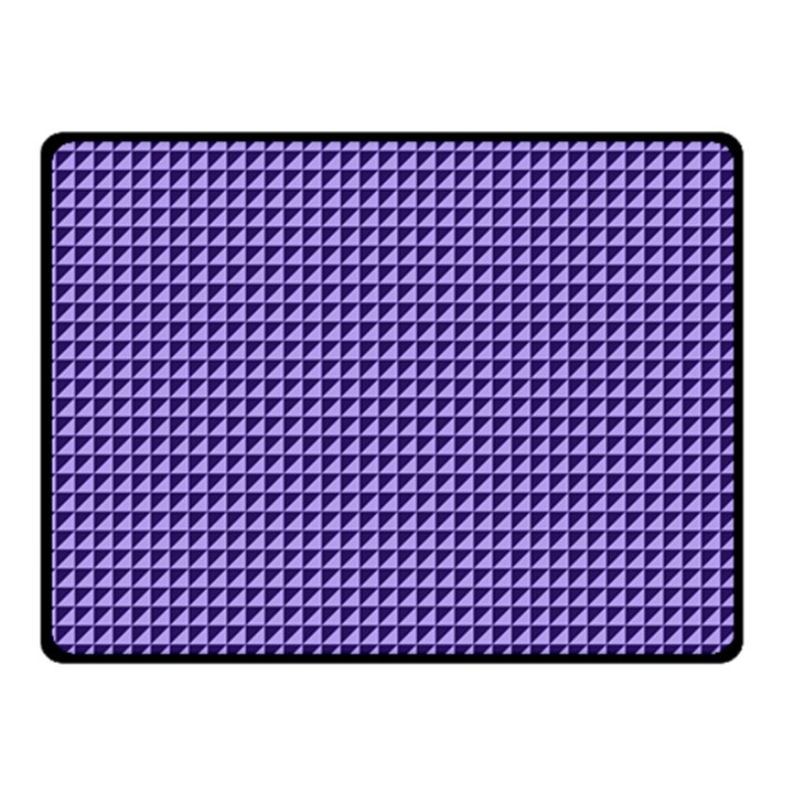 Purple Triangulate Fleece Blanket (Small)