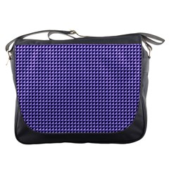 Purple Triangulate Messenger Bags by jumpercat