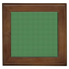 Green Triangulate Framed Tiles by jumpercat